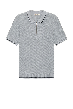 SUÉTER POLO SS ZIP Marine Layer