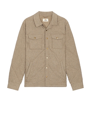 Olin Quilted Overshirt Marine Layer