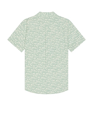 Marine Layer Classic Stretch Selvage Shirt in Sage