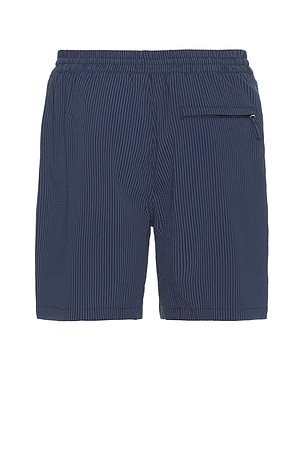 Marine Layer 6 Stretch Swim Trunk in Navy