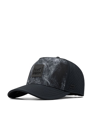 Melin Hydro Odyssey Stacked Cap in Black