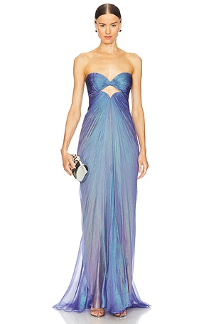 Maria Lucia Hohan Quiana Gown in Blue