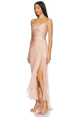 Maria Lucia Hohan Jolie X Dress in Blush