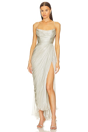 regina midi dress maria lucia hohan Maria Lucia Hohan Regina Midi Dress in Opal