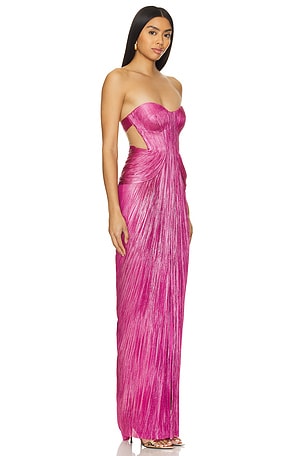Maria Lucia Hohan Caly Gown in Pink