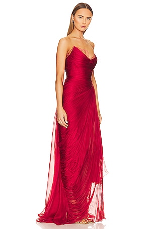 Maria Lucia Hohan Jolie Gown in Red