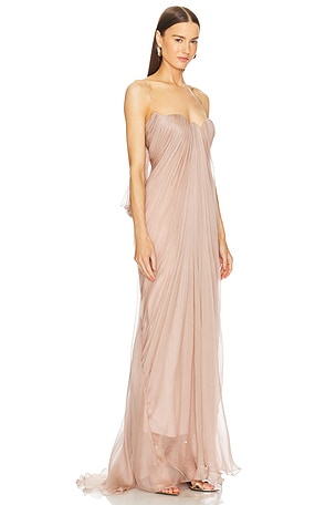 Maria Lucia Hohan Alaya Gown in Blush