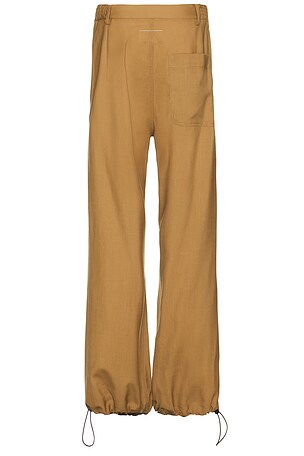 MM6 Maison Margiela Tailored Trouser in Tan