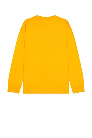 MM6 Maison Margiela Long Sleeve Top in Mustard