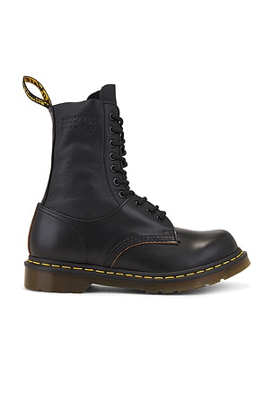 Dr. Martens Assange Lace Boot Hardwear in Black REVOLVE