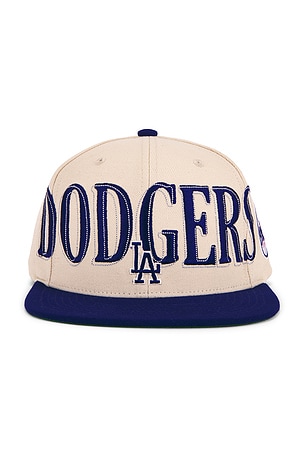 MLB Dodgers Across The Board Snapback Hat Mitchell & Ness