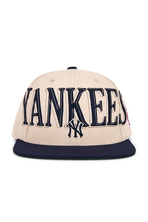 MLB Yankees Across The Board Snapback Hat Mitchell & Ness