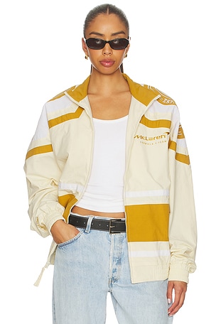x McLaren Formula 1 Throw It Back Windbreaker Jacket Mitchell & Ness