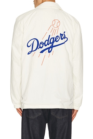 MLB Los Angeles Dodgers Retro Roots Coaches Jacket Mitchell & Ness