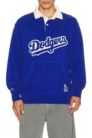 MLB Los Angeles Dodgers Retro Roots Polo Mitchell & Ness