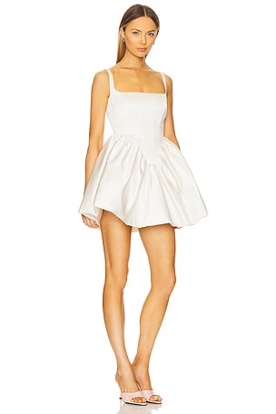 MARIANNA SENCHINA First Date Mini Dress in Ivory