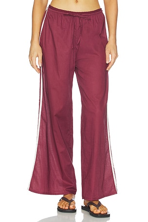 Sporty Wide Leg Pant Montce