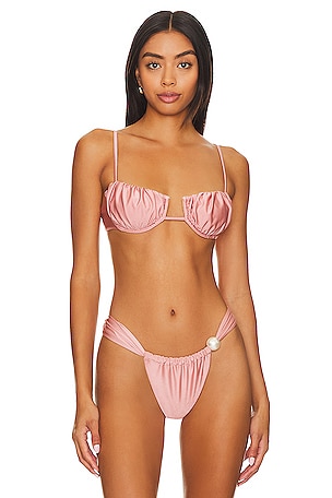 Underwired triangle bra ECLAT CLASSIC LIGHT pink candy - pink