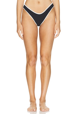 X Olivia Culpo Binded Lulu Bikini Bottom Montce Swim