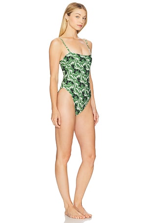 Montce Jacelyn One Piece in Green. Size XS. Also