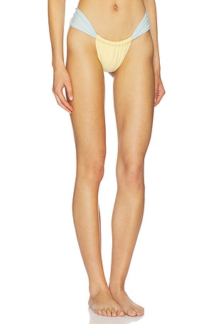 Montce X Elsa Hosk Sandra Bikini Bottom in Yellow