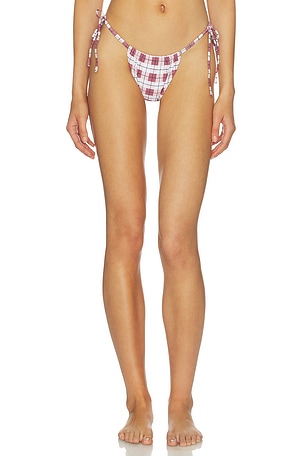 Brasil Scrunch Side Tie Bikini Bottom Montce