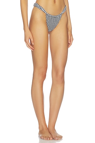 Montce Sandra Bikini Bottom in Black & White