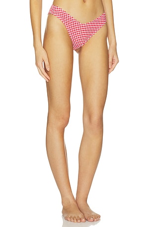 Montce Lulu Bikini Bottom in Red