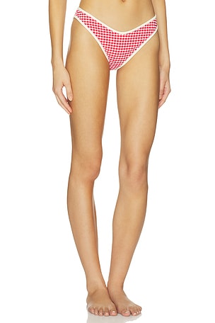 Montce Lulu Bikini Bottom in Red