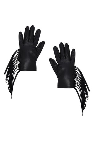 Short Fringed Gloves MANOKHI