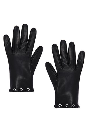 Short Leather Gloves MANOKHI