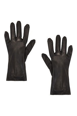 Short Leather Gloves MANOKHI