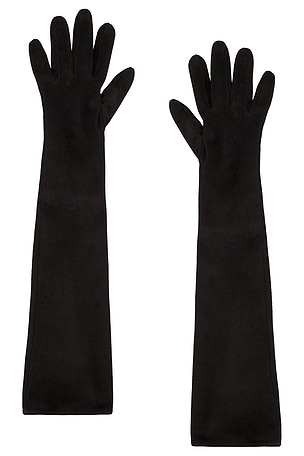 Long Velvet Gloves MANOKHI