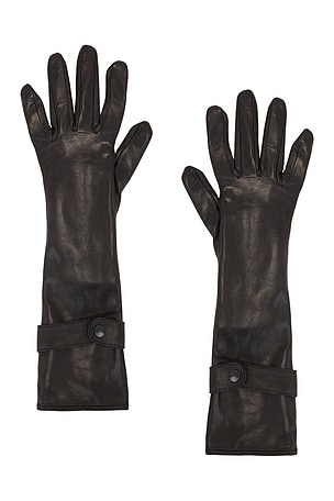 Medium Length Leather Gloves MANOKHI