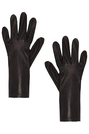 Short Leather Gloves MANOKHI