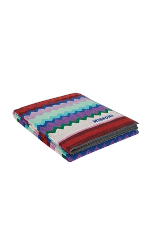 Missoni Home Chantal Beach Towel in Purple