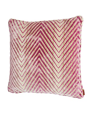 Missoni Home Ziggy Cushion in Fuchsia