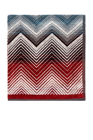 Missoni Home Marea Bath Towel in Red