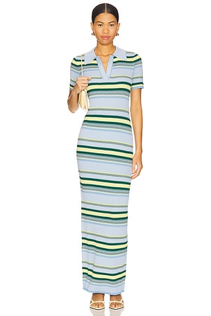 ROBE LONGUE À RAYURES Monse