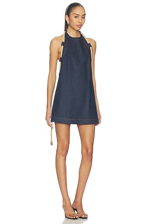 Monse vestido rope a-lene meni en color azul