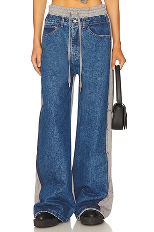 Denim Combo Sweatpants Monse