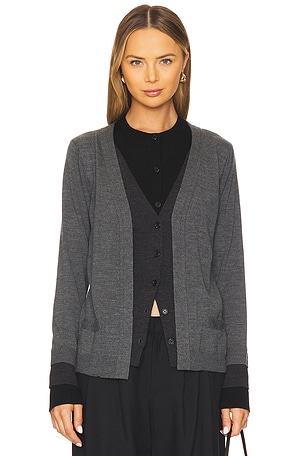 Trompe L'Oeil Layered Cardigan Monse