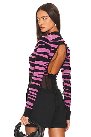 Zebra Cropped SweaterMonse$272