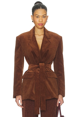 Deconstructed Lapel Tailored Jacket Monse