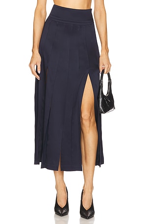 Panel Fringe Skirt Monse