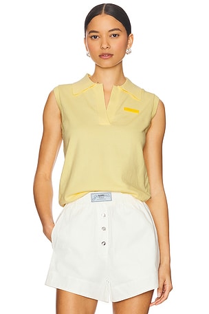 Knitted Polo Top Monse