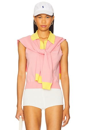 Knitted Polo & Tie Scarf Monse