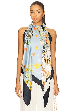 Printed Scarf Top Monse