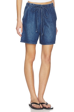 Mother the buffet bermuda short en color azul