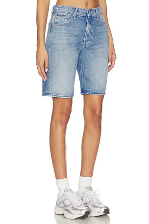 MOTHER The Undercover Bermuda Short in Blue. Size 34. Also